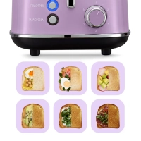 Тостер для хлеба с поддоном для крошек КТ-6833 - 815 Вт Тостер для хлеба с поддоном для крошек КТ-6833 - 815 Вт