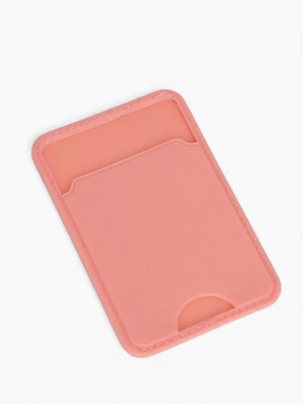 Картхолдер на телефон клеящийся, розовый