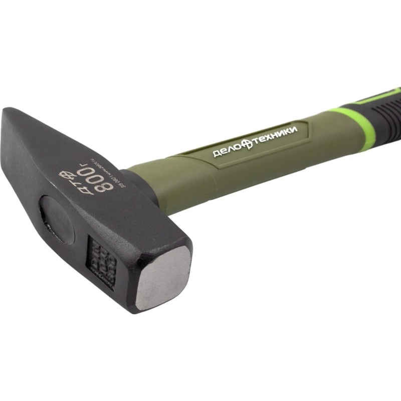 Молоток слесарный с фиберглаcсовой рукояткой 800 г Дело Техники 315080