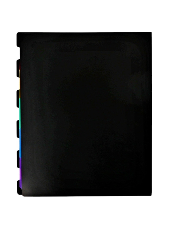 Нотная папка - 10 файлов 20 листов черная Нотная папка - 10 файлов 20 листов черная