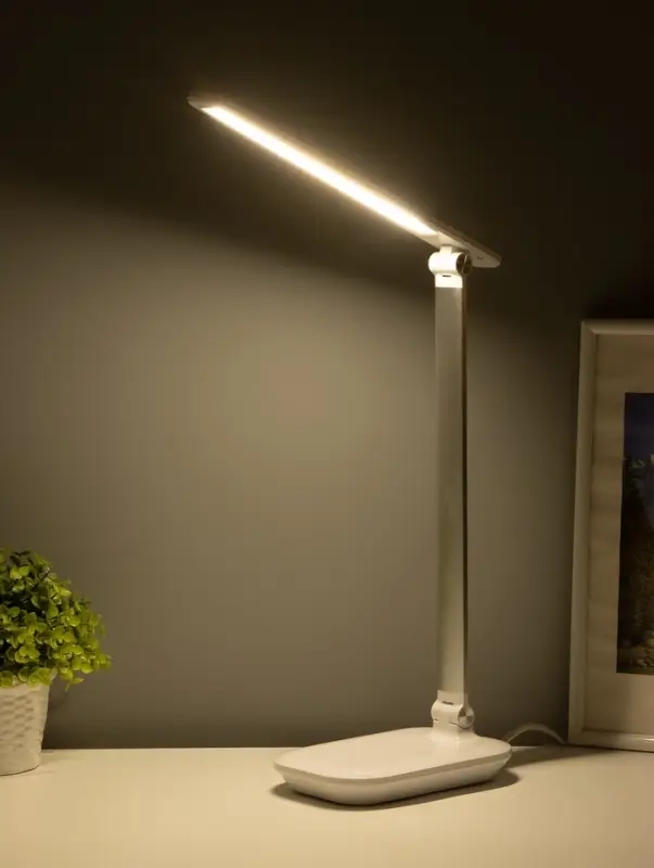 Лампа настольная СТАРТ CT111, LED, 6 Вт, 4100К, 28.5&times;11&times;38.5 см, белая