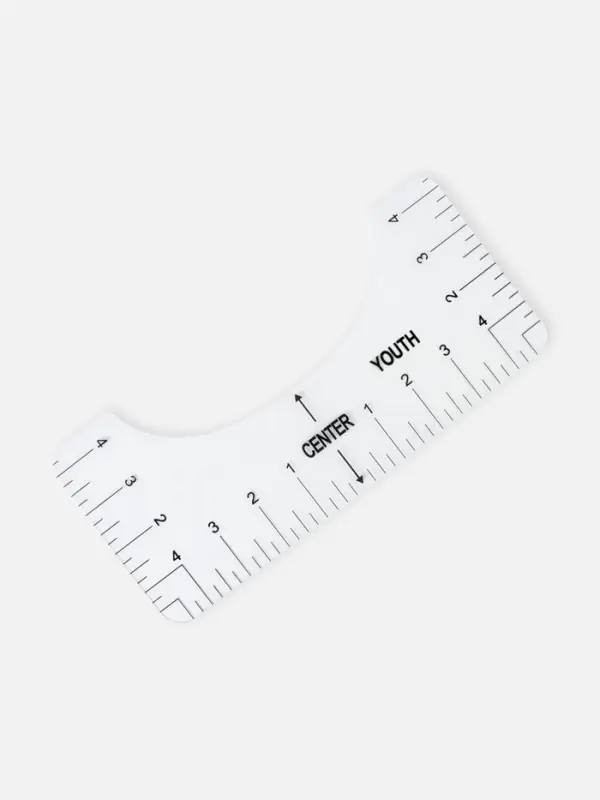 Набор линеек для раскроя горловины, 4 шт., 25.4&times;6.35/8.9/11.5/12.7 см