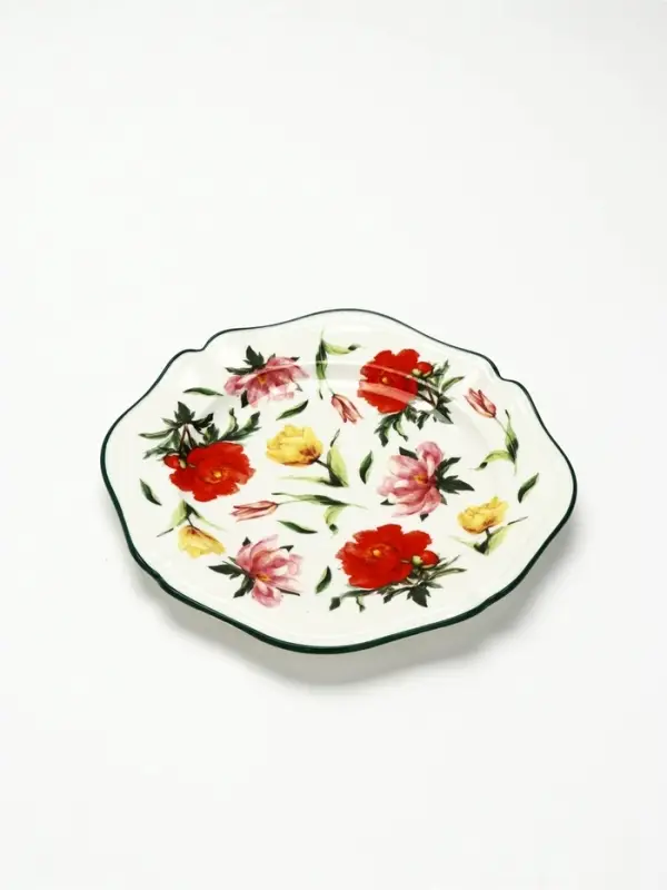 Тарелка "Цветочный вальс", 23 см