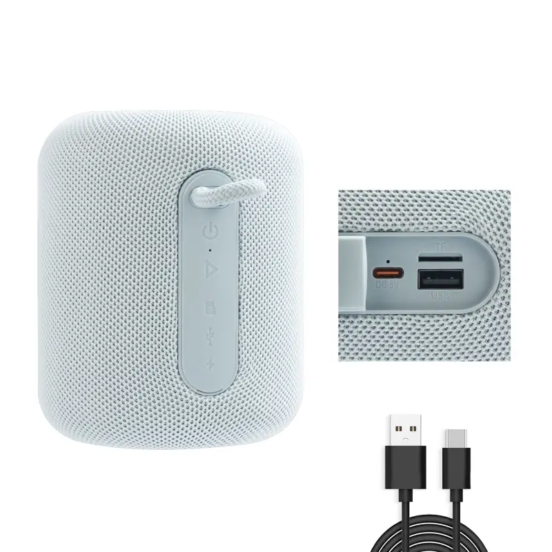 Портативная акустика Bluetooth HC30 HOCO серая