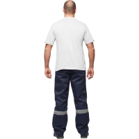 Футболка (160 г.) с кор.рукавом бел.(M)