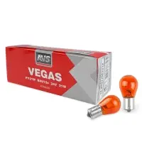 Лампа AVS Vegas 24V. PY21W(BAU15S) "orange" смещ.штифт BOX 10шт.