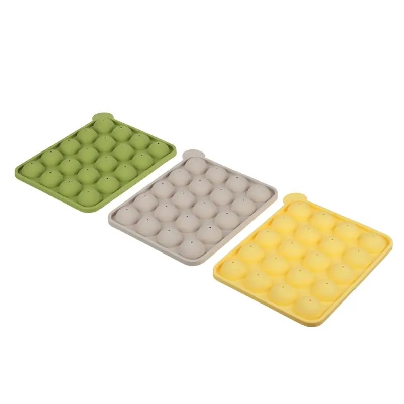 VETTA Форма для выпечки с крышкой 20 ячеек 22,5х18,5см "Кейкпопс", 20 палочек, силикон, 3 цвета