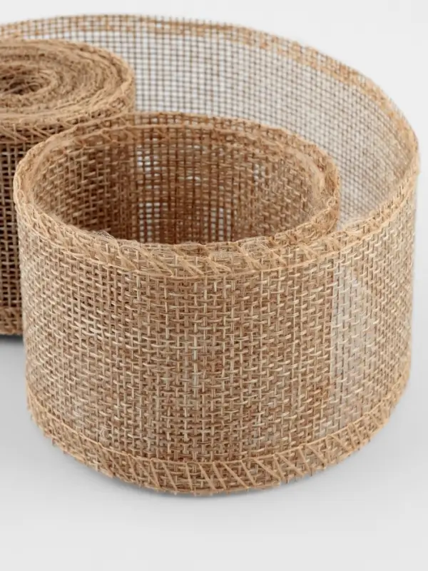 Лента текстильная, 50 мм, 4.5&plusmn;0.5 м, бежевая