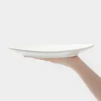 Тарелка Hanna Kn&ouml;vell, d=27 см, фарфор, белая