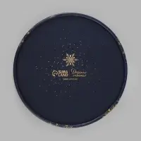 Коробка подарочная &laquo;Волшебного года&raquo;, круглая, 13&times;8.5 см, синяя