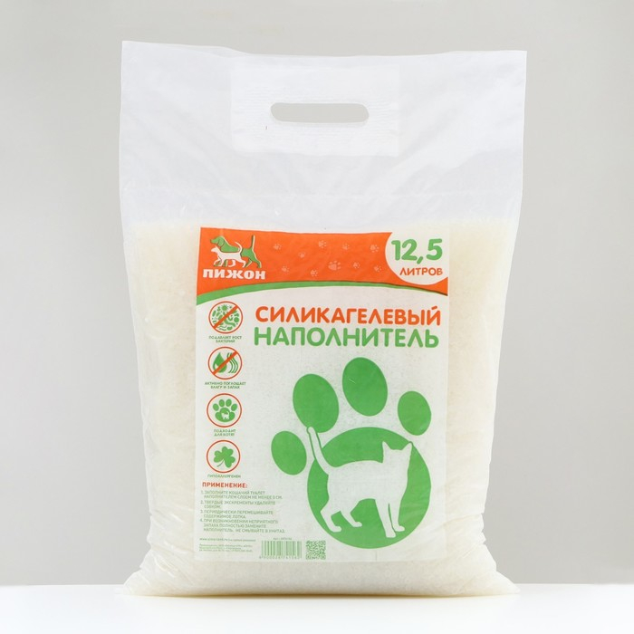 Наполнитель силикагелевый Наполнитель силикагелевый "Пижон", 12,5 л