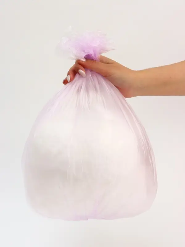 Мешки для мусора в рулоне ароматизированные UpakLand=30 л, лаванда ПНД, толщ 7 мкм, 20 шт.