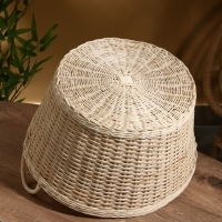 Корзина для белья, 44х44х31 см, ротанг