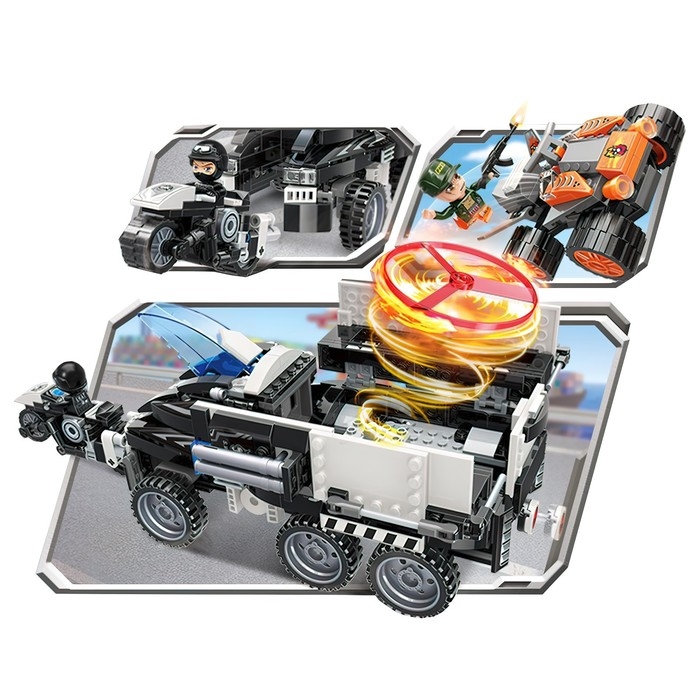 Конструктор Полиция «Операция Захват», 517 деталей Конструктор Полиция «Операция Захват», 517 деталей