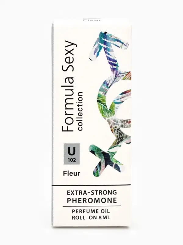 Парфюмерное масло женское с феромонами Formula Sexy Collection Fleur U102, 8 мл (по мотивам Fleur Narcotique (Ex Nihilo)