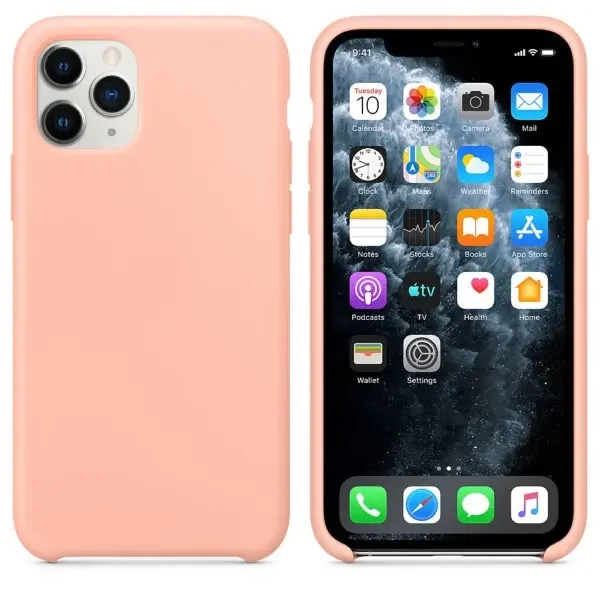 Чехол iPh 11 Pro Silicon Case 100% ORG Grapefruit Чехол iPh 11 Pro Silicon Case 100% ORG Grapefruit