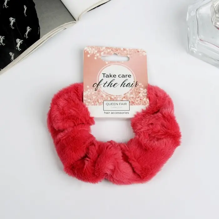 Резинка для волос Резинка для волос "Орбита" нежность, 9 см, розовый