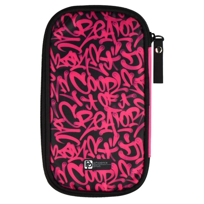 Пенал 1 секция 110 х 200 мм, текстильный, Феникс Пенал 1 секция 110 х 200 мм, текстильный, Феникс "Девушка сова"