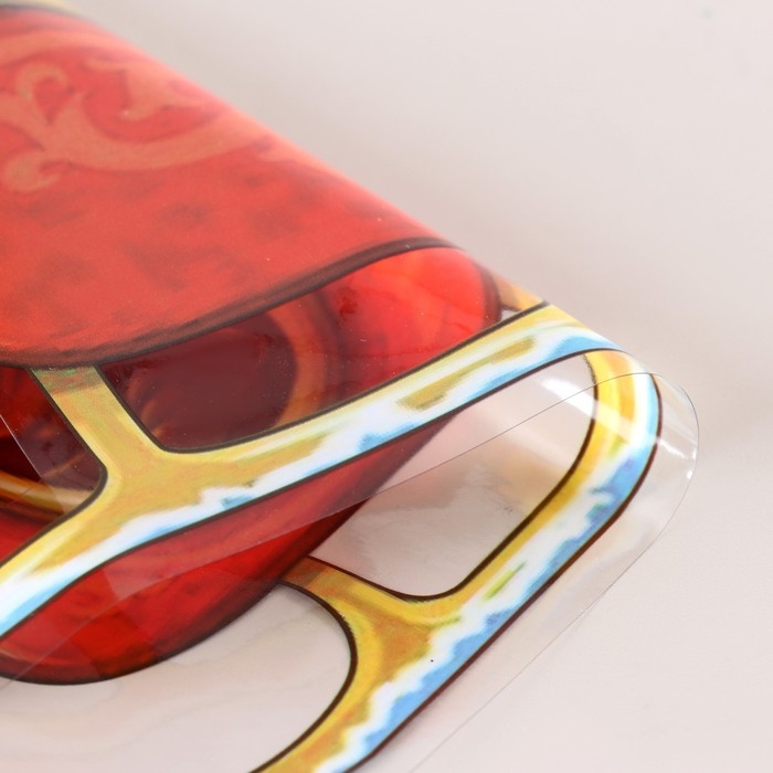 Наклейки на окна Наклейки на окна "Новогодние" украшения, 54х72 см