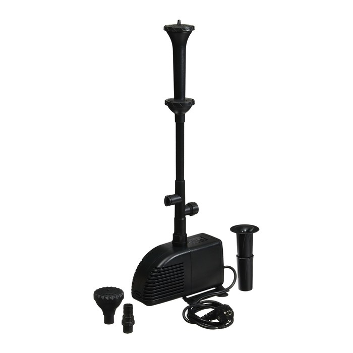 Фонтан для садового водоёма, 85 Вт, h = 3.1 м, 4000 л/ч, шнур 1.5 м Фонтан для садового водоёма, 85 Вт, h = 3.1 м, 4000 л/ч, шнур 1.5 м