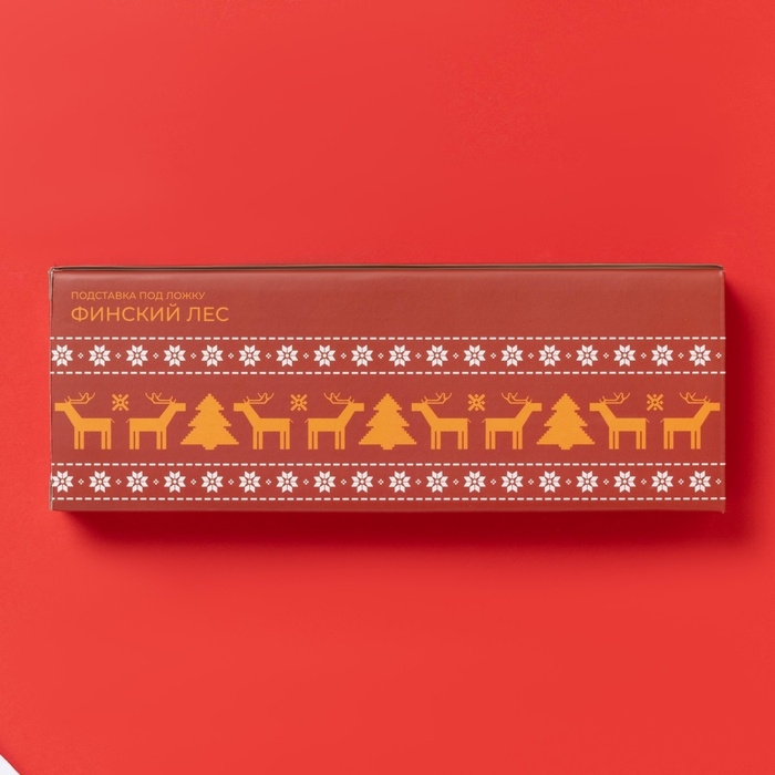 Подставка под ложку  Подставка под ложку "Финский лес"  22,3x7,1x2,5 см