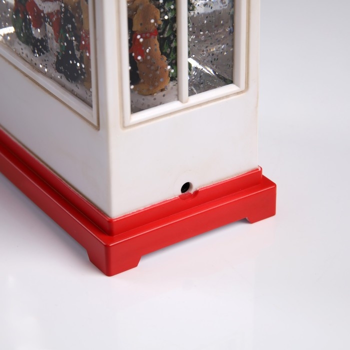 Светодиодная фигура «Фонарь с Дедом Морозом» 12 × 22.5 × 7.8 см, пластик, батарейки ААх3 (не в комплекте), USB, свечение тёплое белое Светодиодная фигура «Фонарь с Дедом Морозом» 12 × 22.5 × 7.8 см, пластик, батарейки ААх3 (не в комплекте), USB, свечение тёплое белое