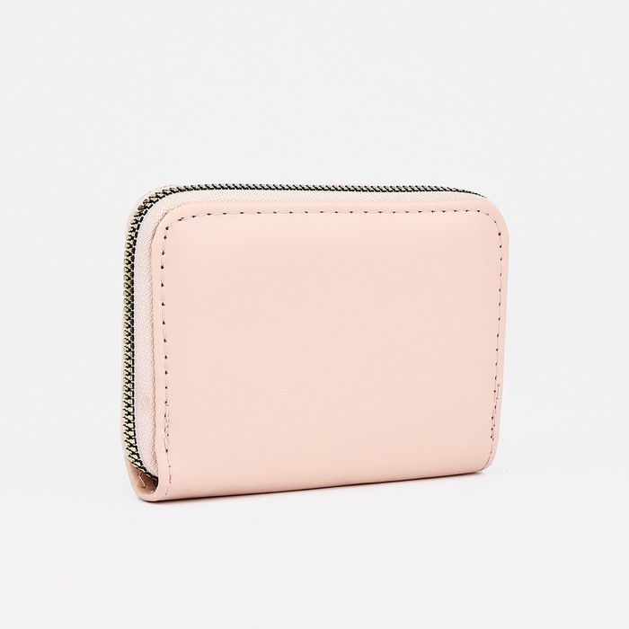 Кошелёк на молнии, цвет бежевый Кошелёк на молнии, цвет бежевый