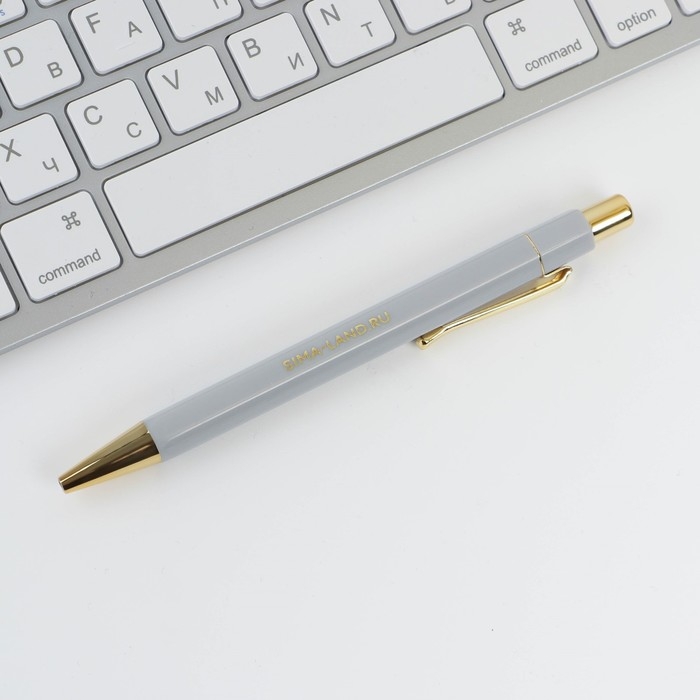 Ручка шариковая синяя паста 0.7 мм «С 23 февраля» пластик с тиснением на корпусе Ручка шариковая синяя паста 0.7 мм «С 23 февраля» пластик с тиснением на корпусе