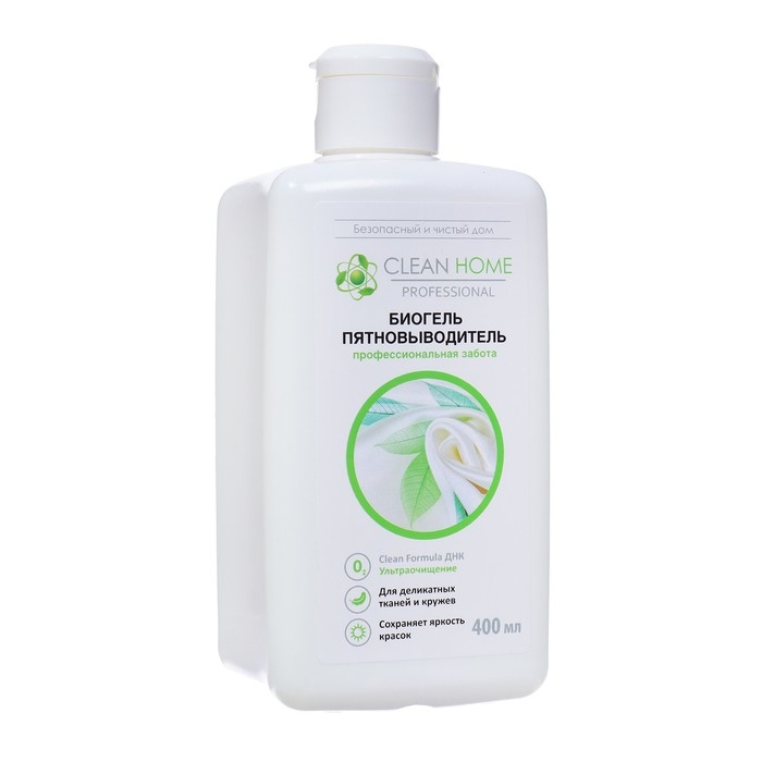 Пятновыводитель Clean Home, гель, кислородный, 400 мл Пятновыводитель Clean Home, гель, кислородный, 400 мл