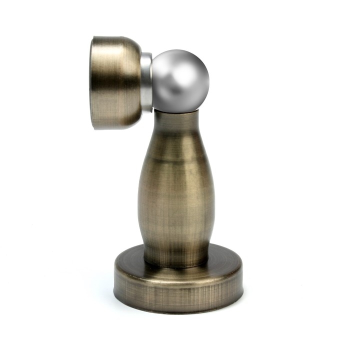 Упор дверной, магнитный LOCKLAND, цвет античная бронза Упор дверной, магнитный LOCKLAND, цвет античная бронза