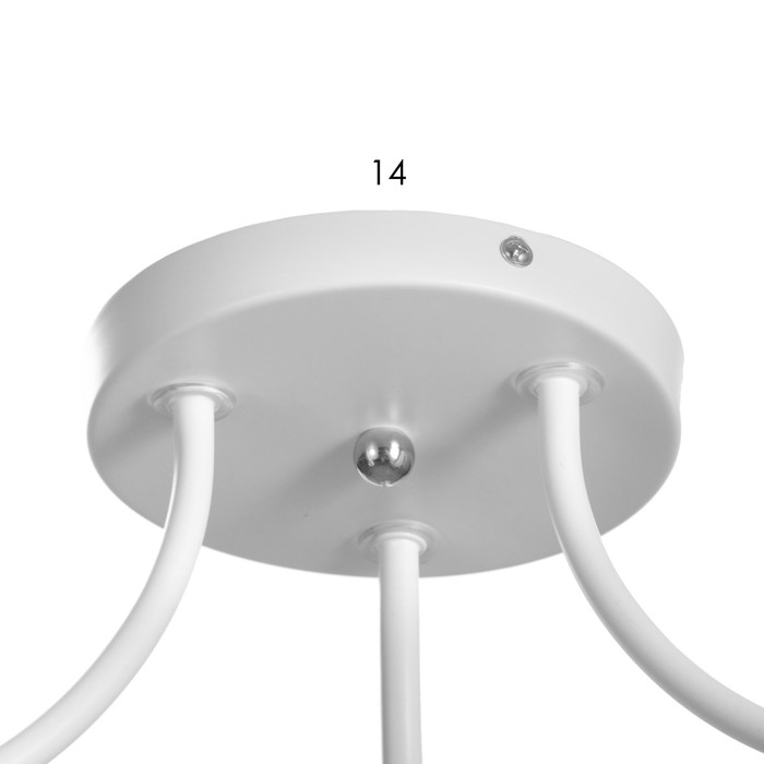 Люстра Люстра "Дебра" 3х60Вт Е27 Белый 48х48х22см