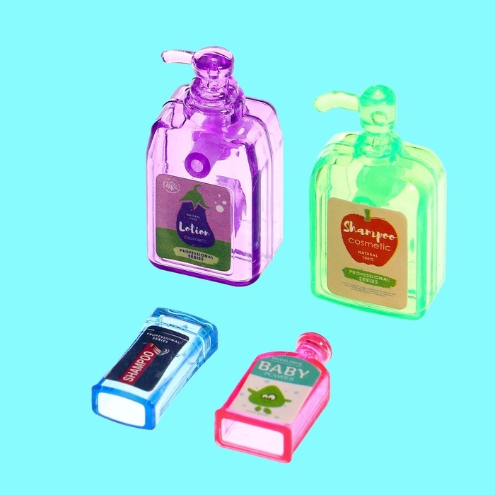 Набор мебели для кукол «Ванная комната»: санузел, раковина, постирочная Набор мебели для кукол «Ванная комната»: санузел, раковина, постирочная