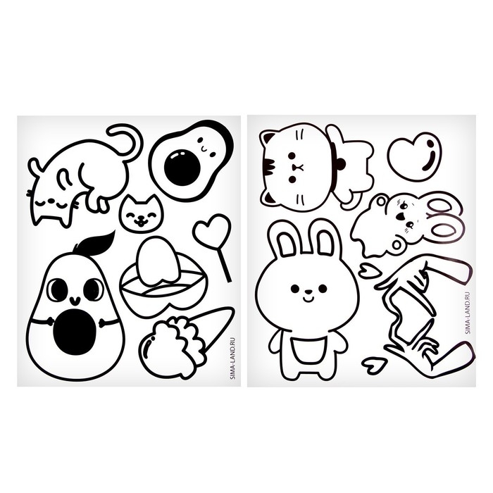 Дождевик раскраска «Тренды» (110-130 см) Дождевик раскраска «Тренды» (110-130 см)