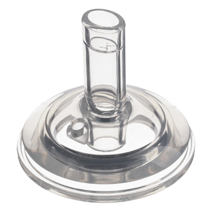 Соска для поильника, мягкая трубочка, от 9 мес., антиколиковая, широкое горло Ø50 мм.,  быстрый поток Соска для поильника, мягкая трубочка, от 9 мес., антиколиковая, широкое горло Ø50 мм.,  быстрый поток