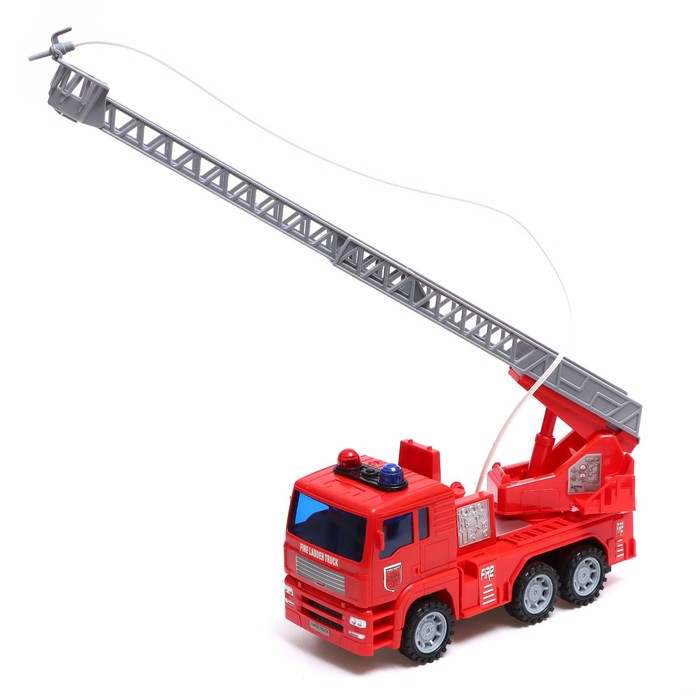 Машина инерционная «Пожарная», масштаб 1:16, световые и звуковые эффекты, стреляет водой, МИКС Машина инерционная «Пожарная», масштаб 1:16, световые и звуковые эффекты, стреляет водой, МИКС