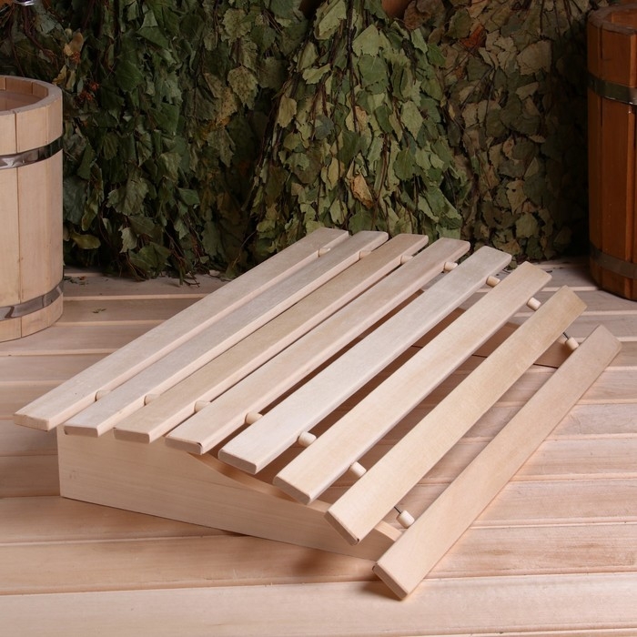 Подголовник из липы большой 60х35,5х9 см Подголовник из липы большой 60х35,5х9 см