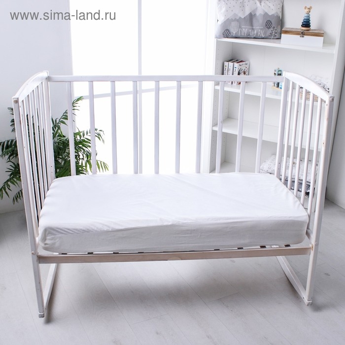 Наматрасник на резинке 60*120 см., непромокаемый с дышащей комб. мембраной, цвет белый Наматрасник на резинке 60*120 см., непромокаемый с дышащей комб. мембраной, цвет белый