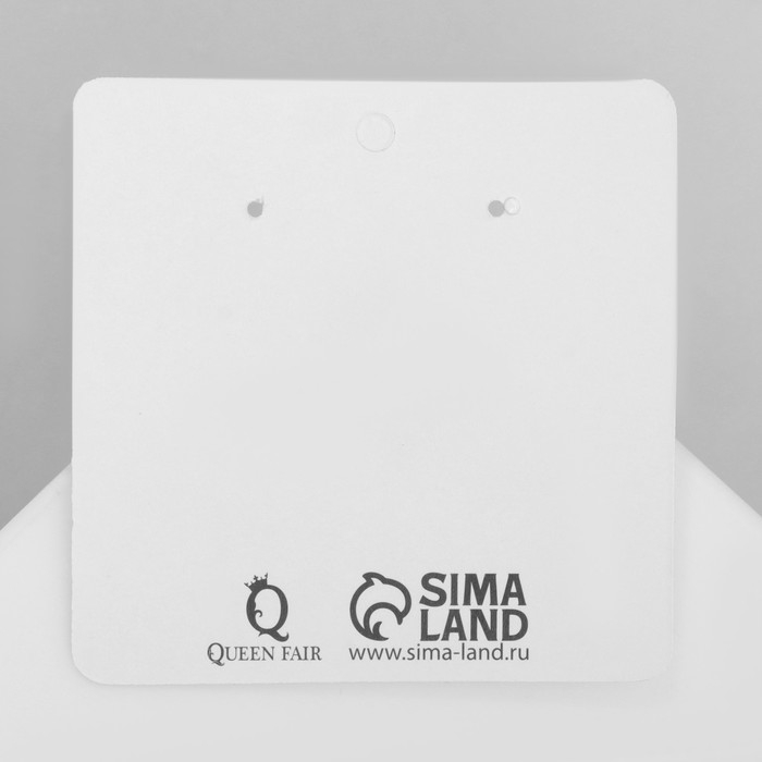 Серьги ассорти «Радость» пельмень и хинкали, цвет белый в серебре Серьги ассорти «Радость» пельмень и хинкали, цвет белый в серебре