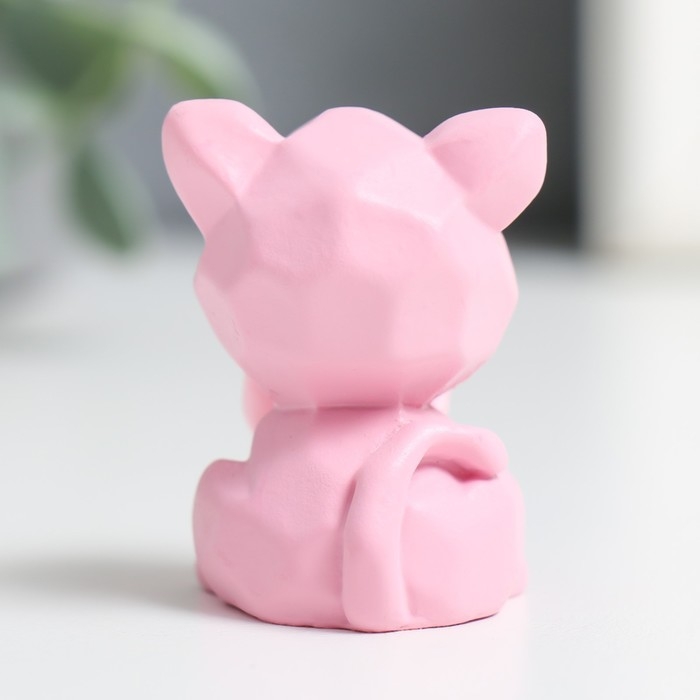 Сувенир полистоун Сувенир полистоун "Котёнок с бантом" МИКС 4х2,5х3 см