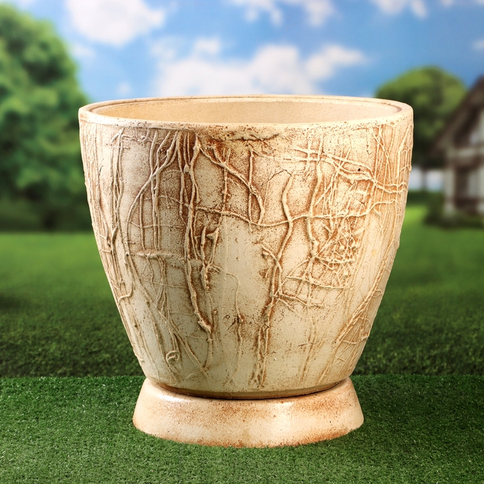 Горшок  Горшок "Данна с рельефом" 38х41см