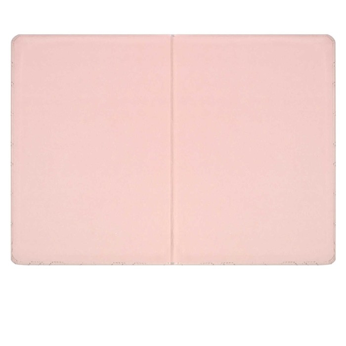 Ежедневник недатированный А5, 164 листа ESCALADA, твёрдый переплёт с поролоном, искусственная кожа  Ежедневник недатированный А5, 164 листа ESCALADA, твёрдый переплёт с поролоном, искусственная кожа "Лайка", стёганая строчка, кремовый офсет 70 г/м², розовый