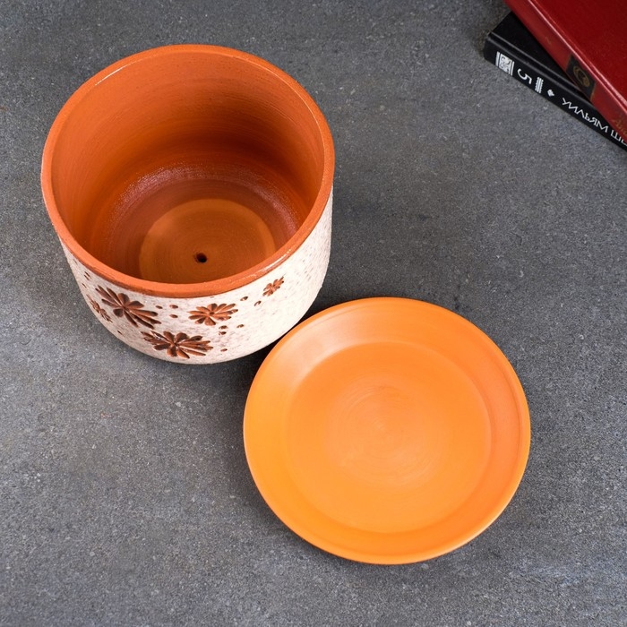 Горшок цветочный Горшок цветочный "Атлант" ромашки 3 л