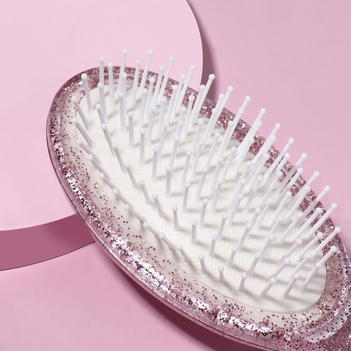 Расчёска массажная, 6,5 × 21,5 см, цвет МИКС Расчёска массажная, 6,5 × 21,5 см, цвет МИКС