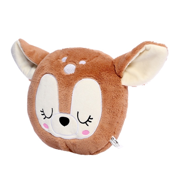 Мягкая игрушка-подушка Мягкая игрушка-подушка "Олененок", 27 см 7463/БЖ/27