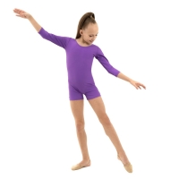 Купальник для гимнастики и танцев Grace Dance, р. 36, цвет фиолетовый