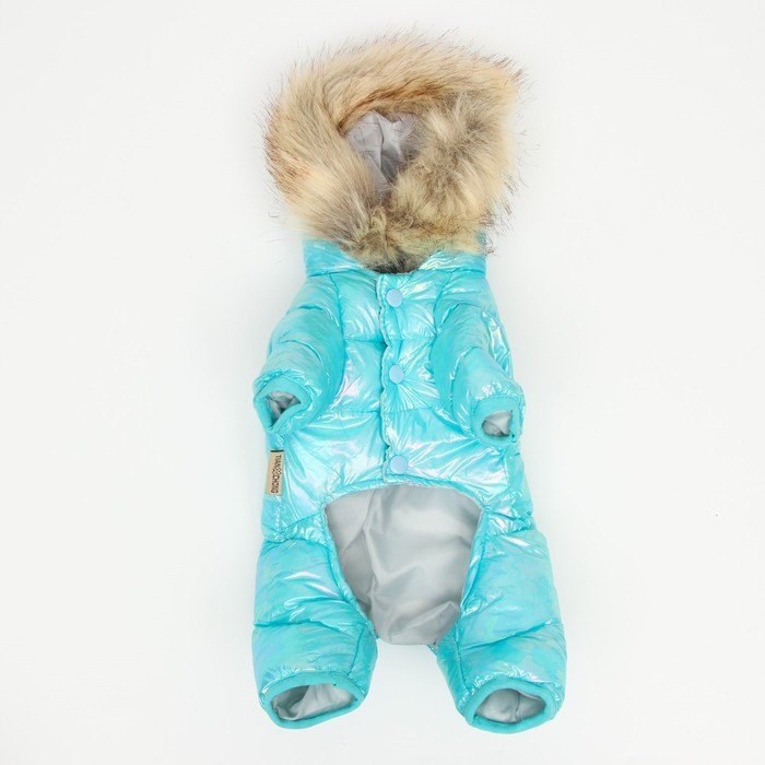 Комбинезон Комбинезон "Глянец", размер 8 (ДС 23, ОГ 30, ОГ 22), голубой