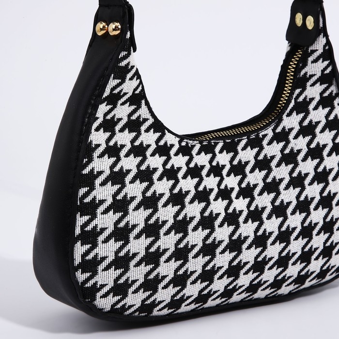 Сумка женская текстильная, 20х23х5.5 см, лапки Сумка женская текстильная, 20х23х5.5 см, лапки