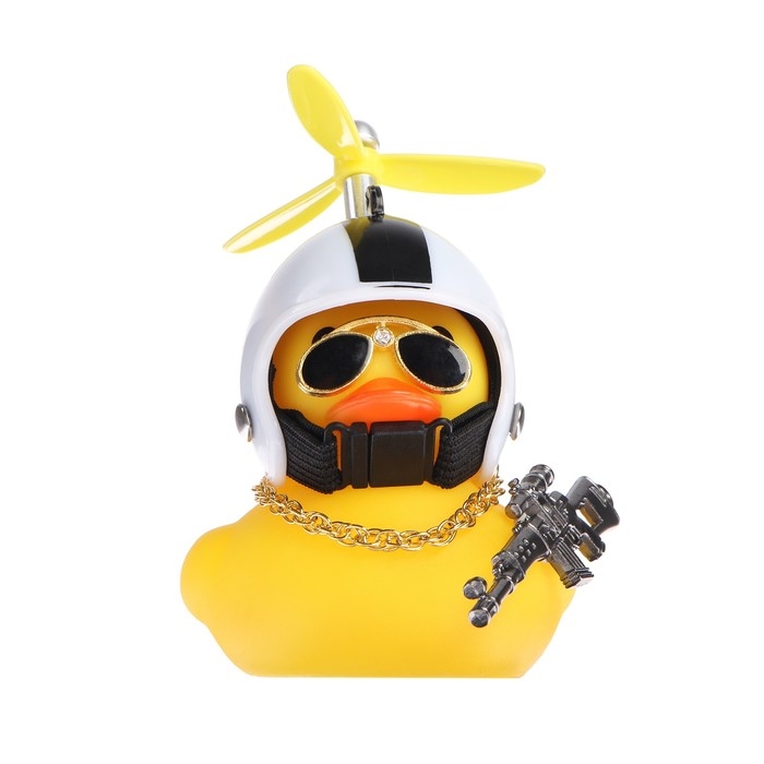 Утка с пропеллером желтая, звезда Утка с пропеллером желтая, звезда