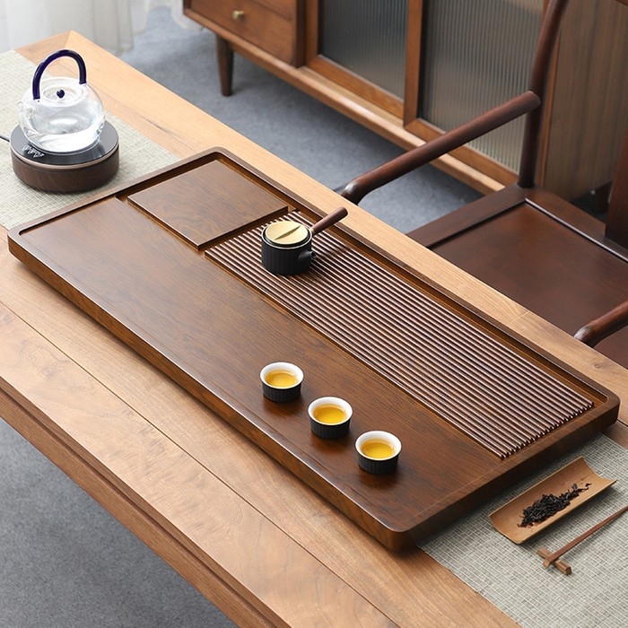 Поднос для чайной церемонии, чабань, 60 х 32 х 3.5 см, бамбук Поднос для чайной церемонии, чабань, 60 х 32 х 3.5 см, бамбук