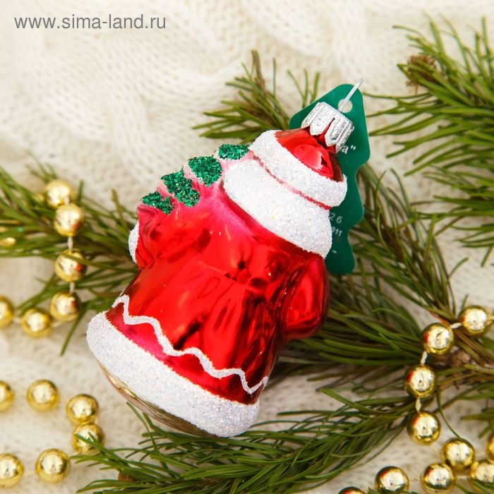 Ёлочная игрушка Ёлочная игрушка "Морозко-1" h-7,2 см